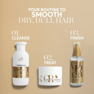 Wella OIL REFLECTIONS žvilgesio suteikianti atstatomoji kaukė, 150ml