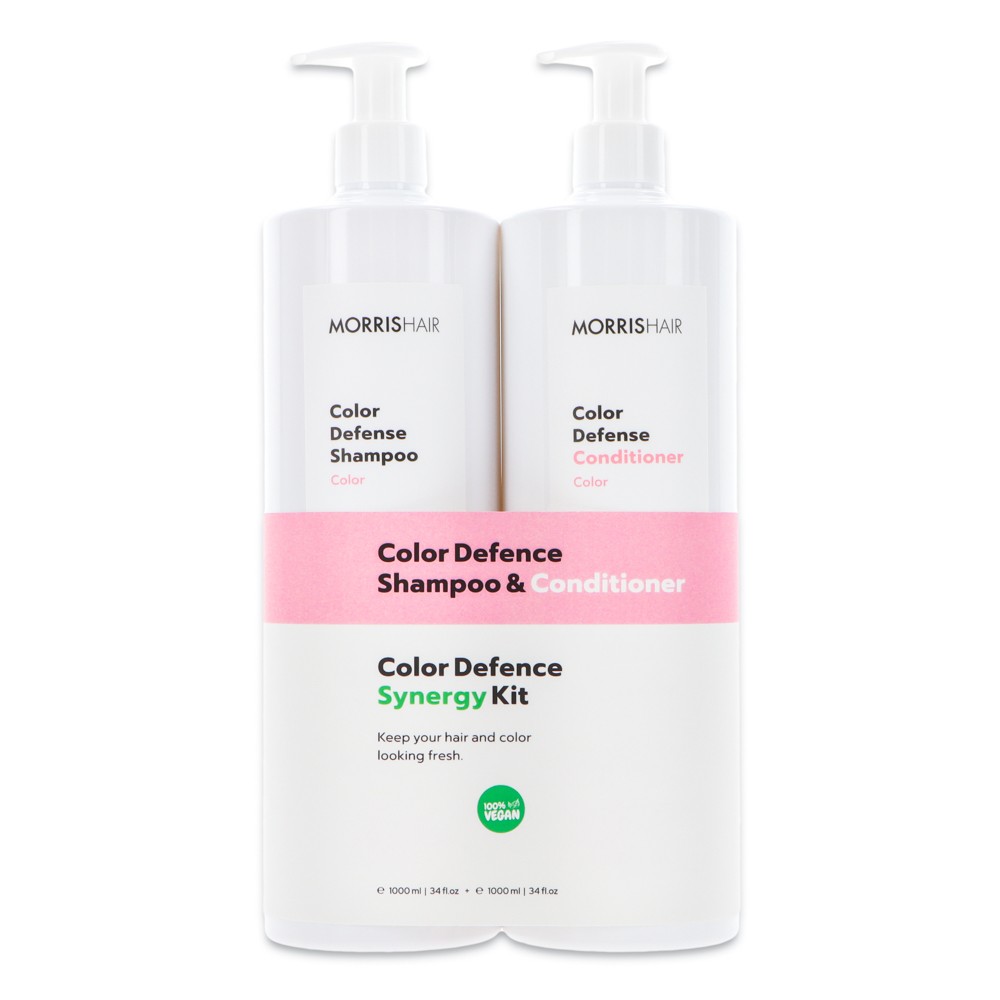 MORRISHAIR Color Defense Synergy Kit rinkinys dažytiems plaukams, 1000+1000ml