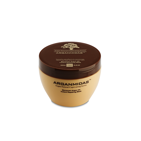 Arganmidas Moroccan Argan Oil Repairing plaukų kaukė, 300ml Arganmidas Moroccan Argan Oil Repairing plaukų kaukė, 300ml