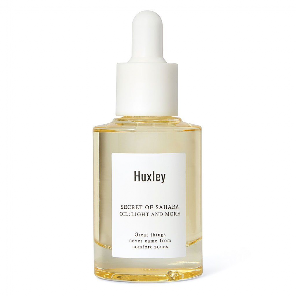 HUXLEY Oil Light and More lengvas drėkinantis veido serumas, 30 ml