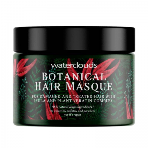Waterclouds Botanical intensyviai maitinanti plaukų kaukė su keratinu, 200 ml